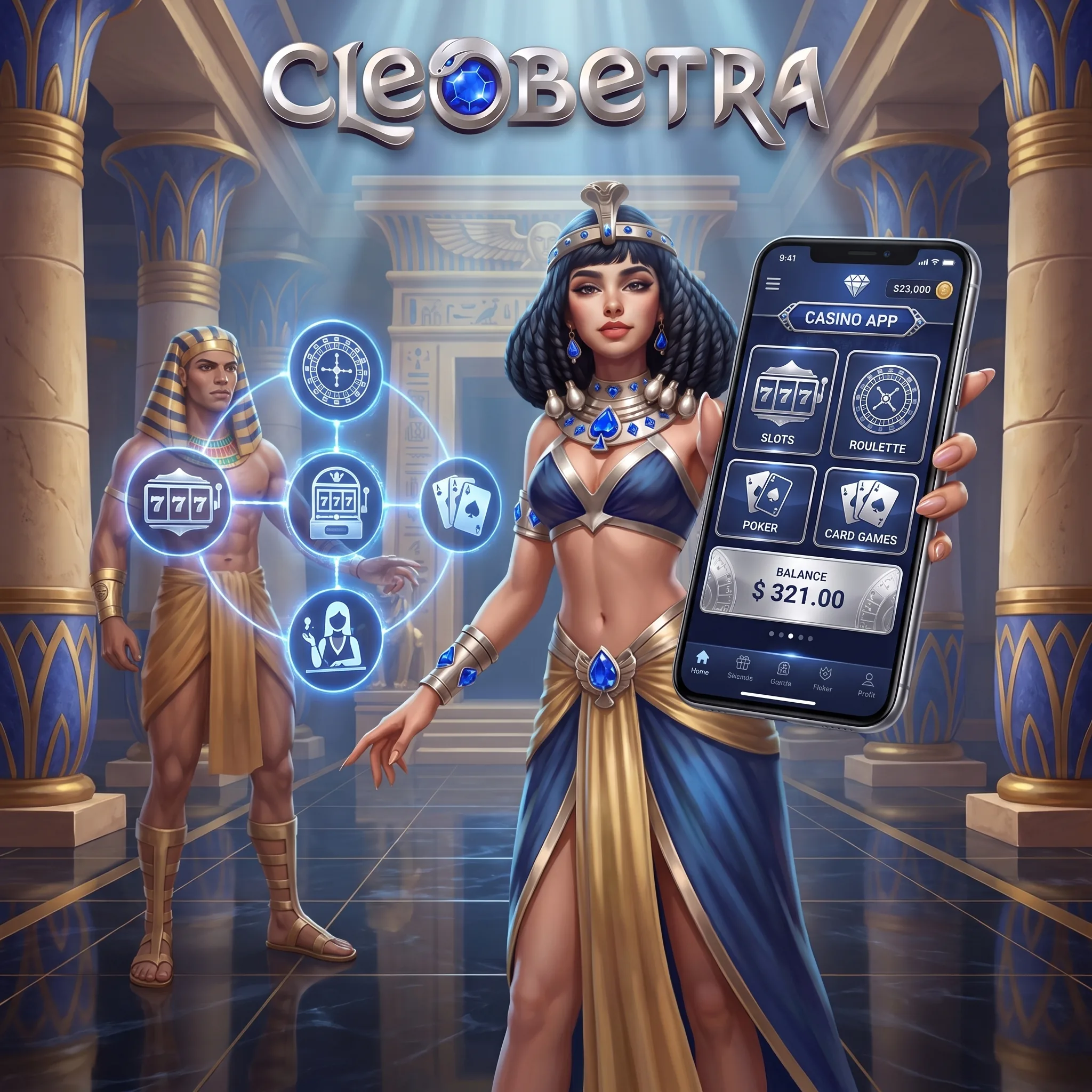 Cleobetra mobile dashboard